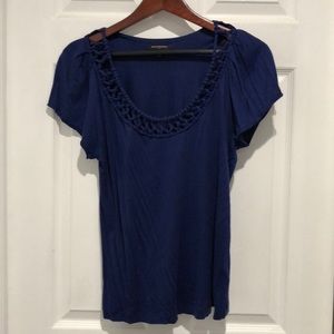 Banana Republic blue blouse